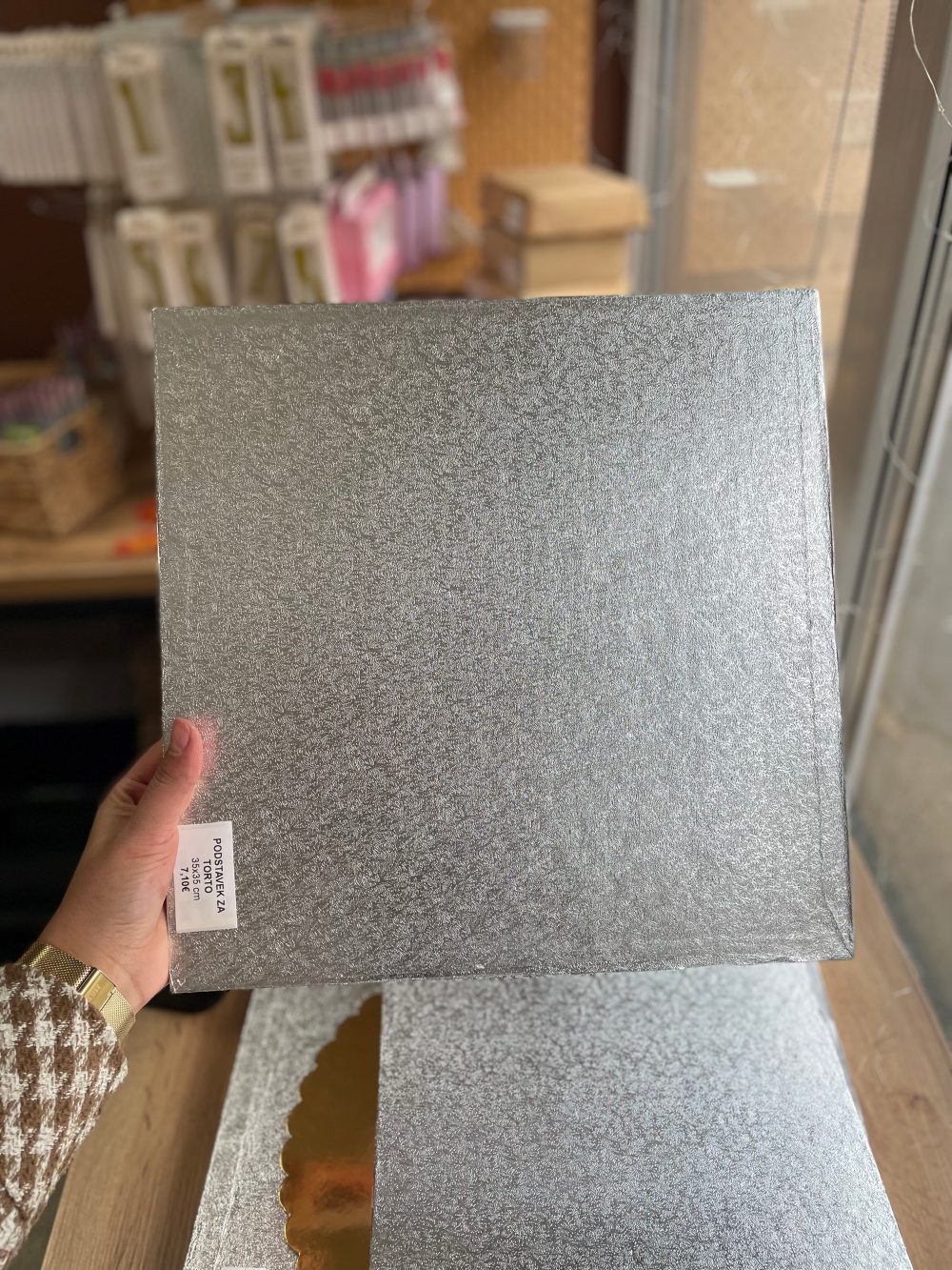 35x35 srebrni kvadrat
